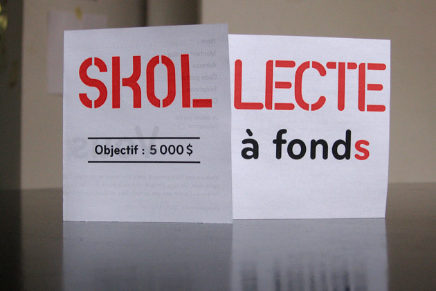 Skollecte de fonds