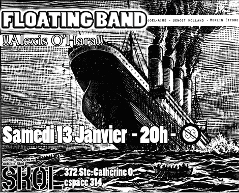 Concert Floating Band Floating Band Flyer